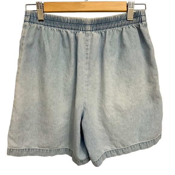 Vintage Karen Scott Faded Jean Shorts SP - Picture 2 of 4